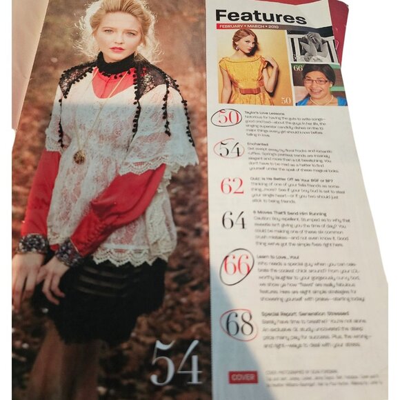 GL Girls Life Magazine Set of 2 Issues 2010 Vtg Taylor Swift Victoria Justice - Picture 3 of 12